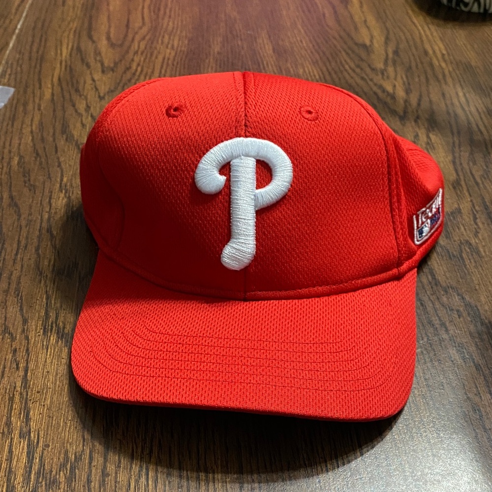 “5/$20” OC Sports MLB Philadelphia Phillies youth red baseball hat